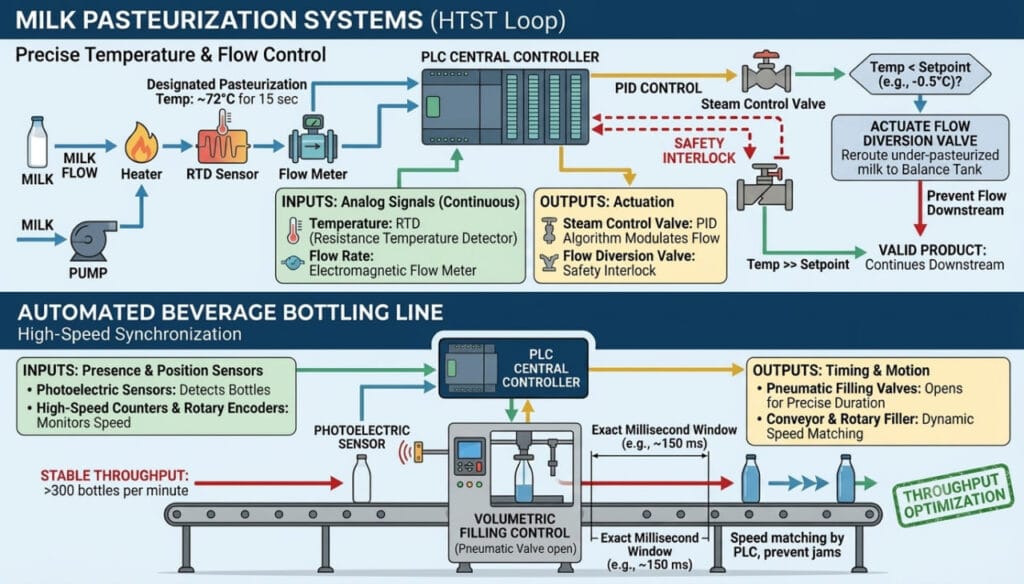 Folks Automation - PLC in Industrial Automation Systems In Food and Beverage Industry