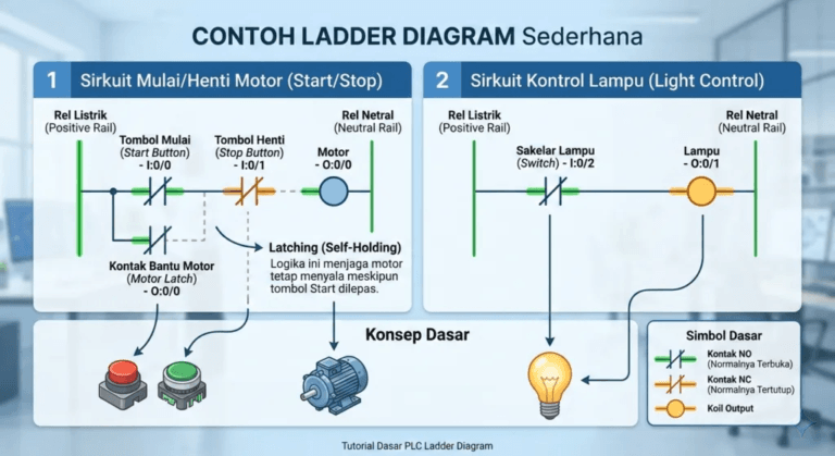 Folks Automation - Apa-itu-PLC-Ladder-Diagram-Simple-Ladder-Diagram-PLC