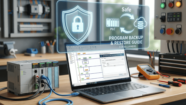 Folks Automation - Prosedur aman backup dan restore program PLC