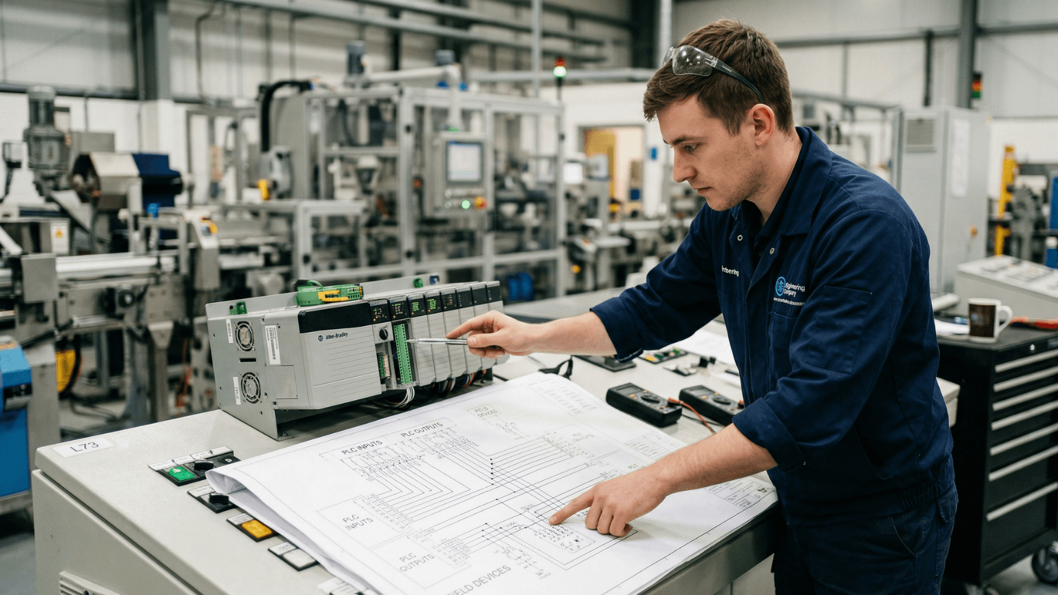 Folks Automation - Cara membaca wiring diagram input output PLC