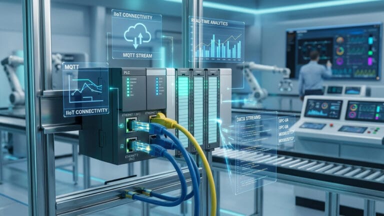 Penerapan Industrial IoT pada sistem PLC modern