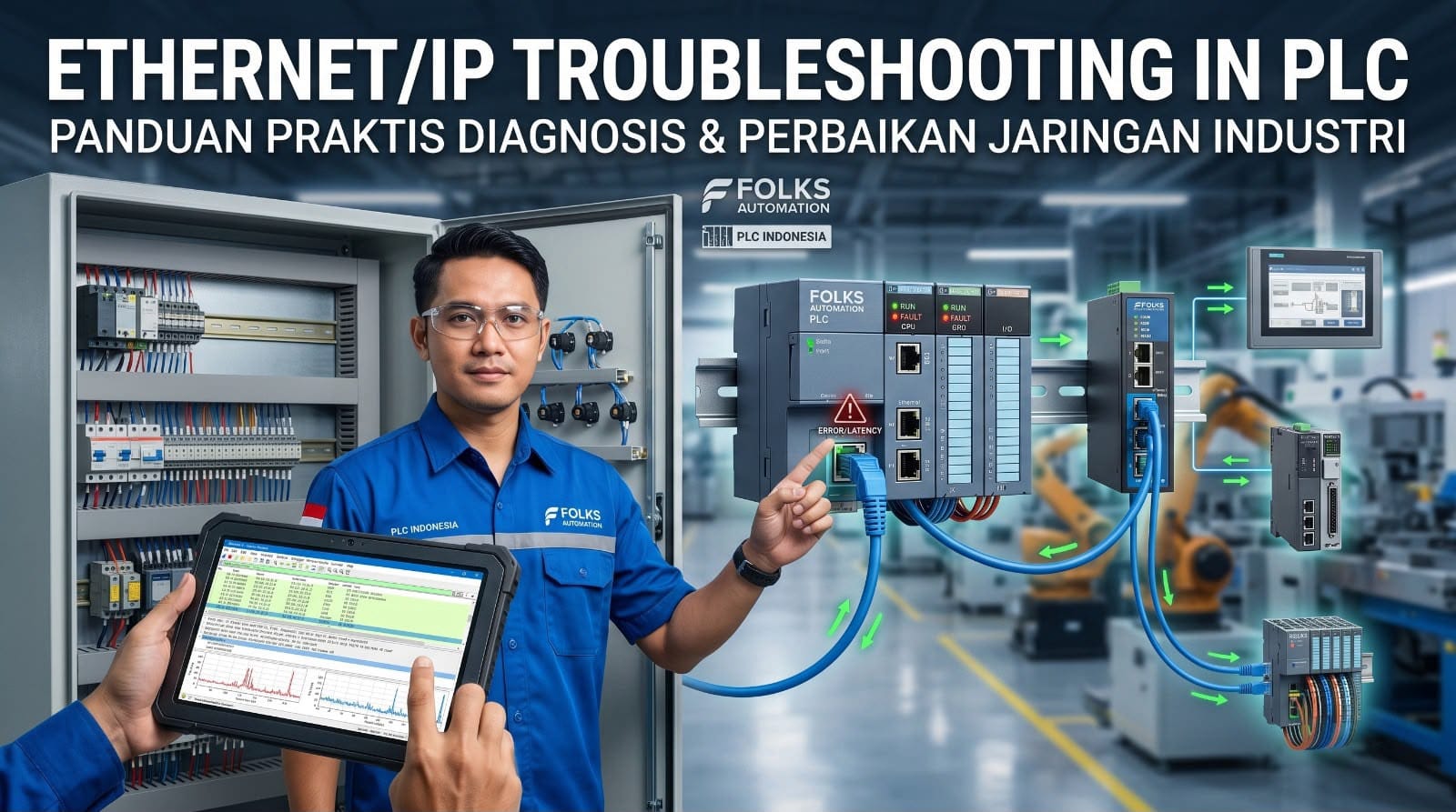 Folks Automation - EthernetIP Troubleshooting in PLC