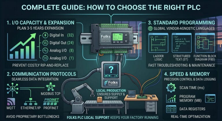 Folks Automation - How to Choose the Right PLC