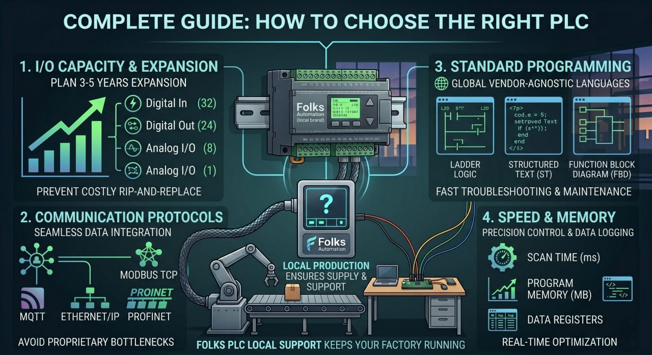 Folks Automation - How to Choose the Right PLC