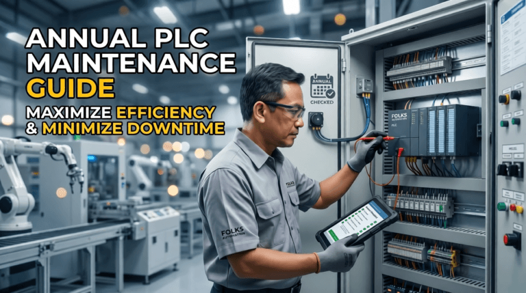 Folks Automation - PLC Annual Maintenance Guide & Technical Standards