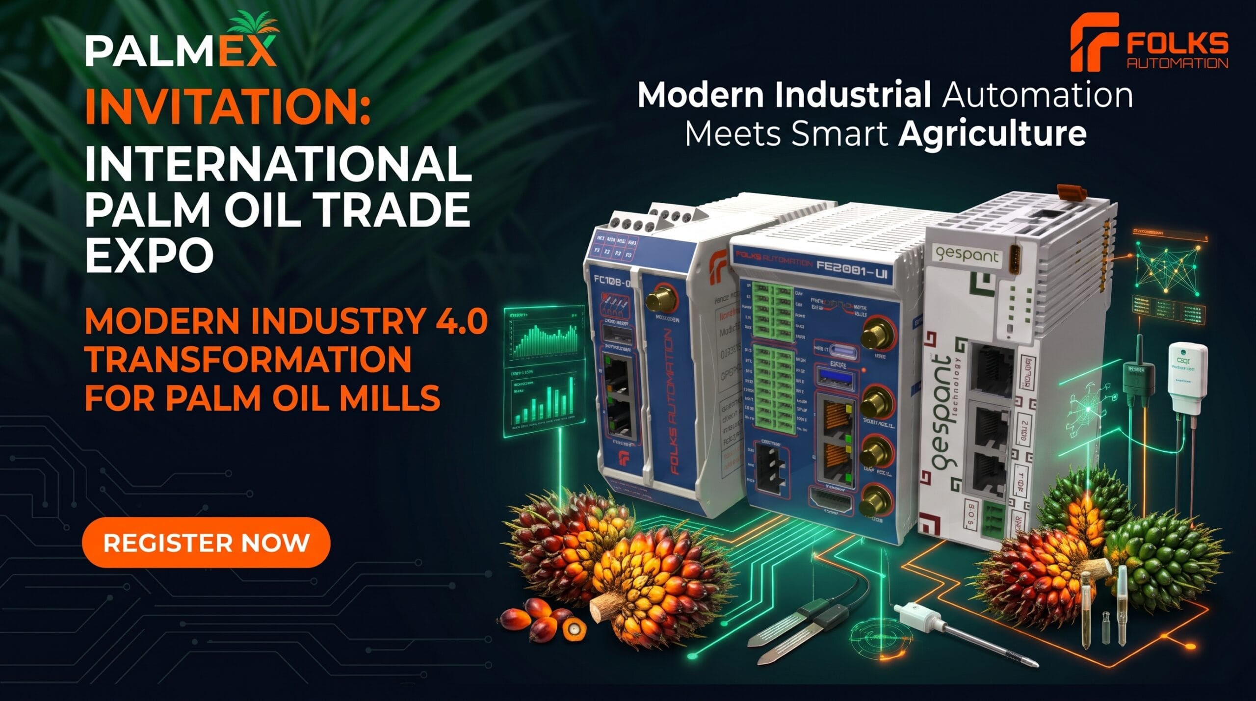 Kunjungi Booth Folks Automation No 118 di PALMEX Medan 2026